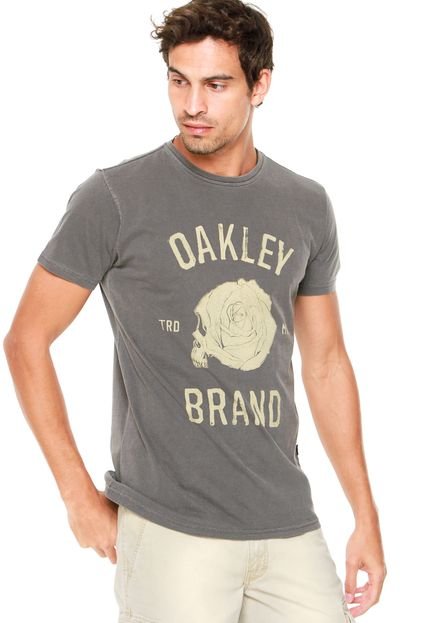 Camiseta Oakley Rosebone Cinza - Marca Oakley