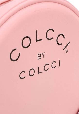 Bolsa Colcci Lettering Rosa