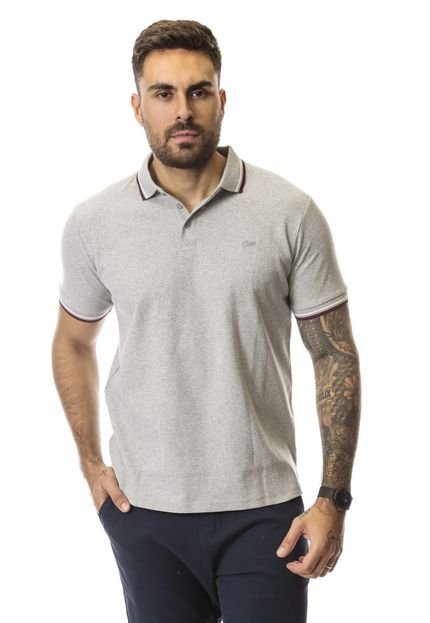 Camisa Polo Masculina Manga Curta Sem Bolso Crocker - Marca Crocker