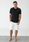 Kit 2pçs Camiseta Calvin Klein Underwear Crew Preta - Marca Calvin Klein Underwear