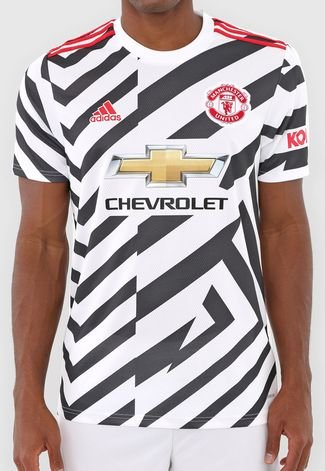 Camisa adidas Performance Manchester United Football Club Branca
