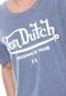 Camiseta Von Dutch Rose and Knife Cinza - Marca Von Dutch 