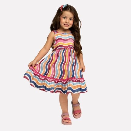 Vestido Infantil Menina Nanai magenta - Marca Nanai