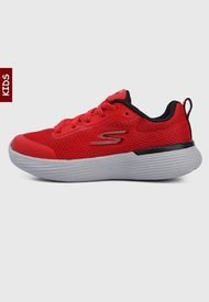 Tenis Lifestyle Rojo-Gris-Negro Skechers Kids Omega