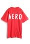 Camiseta Aeropostale Menino Escrita Vermelha - Marca Aeropostale