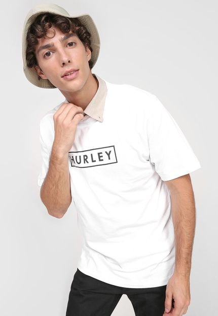 Camiseta Hurley Boxed Benzo Pe Branca - Marca Hurley