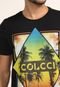Camiseta Colcci Surf Preta - Marca Colcci