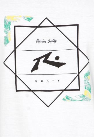 Camiseta Rusty Quad Branca