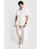 Camisa Manga Curta Cosmo Slim Tricoline Maquinetado Branco - Marca Aramis