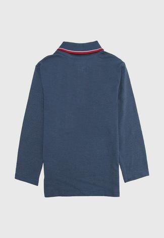 Camisa Polo Milon Infantil Azul