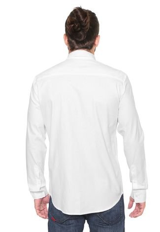 Camisa Von Dutch Regular Fit Padronagem Branca