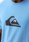 Camiseta Quiksilver Comp Logo Colors Azul - Marca Quiksilver