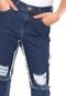 Calça Jeans Osmoze Boyfriend Cropped Azul - Marca Osmoze