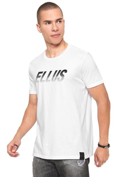 Camiseta Ellus Fine Italic Branca - Marca Ellus