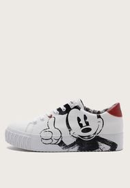 Zapatilla Urbana Mickey Mouse Blanco Desigual