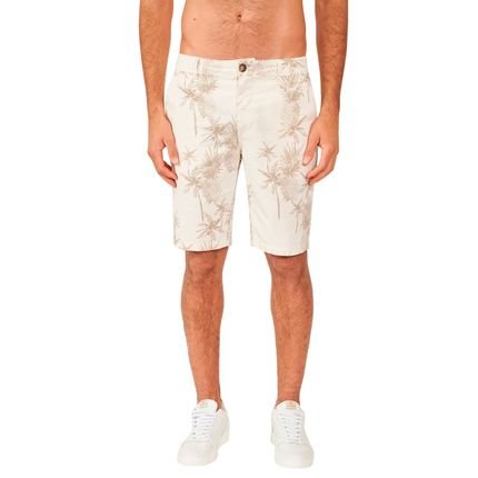 Bermuda Linho Colcci Davi AV24 Off White Masculino - Marca Colcci