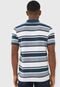 Camisa Polo Tommy Hilfiger Reta Listrada Branca/Azul - Marca Tommy Hilfiger