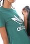 Camiseta adidas Originals Trefoil Verde - Marca adidas Originals