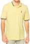 Camisa Polo Lisa Frizo Aleatory Amarela - Marca Aleatory