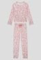 Pijama Juvenil Longo em Tecido com Estampa - Marca Lunender