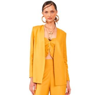 Blazer Colcci Confort AV24 Amarelo Feminino