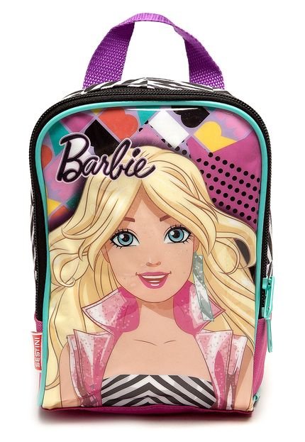 Lancheira Sestini Infantil Barbie 17M Rosa - Marca Sestini