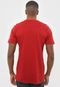 Camiseta Volcom Long  Unit Vermelha - Marca Volcom