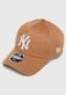 Boné Fechado New Era 3930 New York Yankees Aba Curva Caramelo - Marca New Era