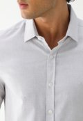 Camisa Calvin Klein Reta Logo Bege - Marca Calvin Klein