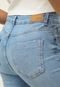 Calça Cropped Jeans Hering Slim Assimétrica Azul - Marca Hering