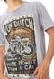 Camiseta Von Dutch Honest Than Car Cinza - Marca Von Dutch 