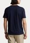 Camiseta Polo Ralph Lauren Reta Icon Bordado Azul-Marinho - Marca Polo Ralph Lauren