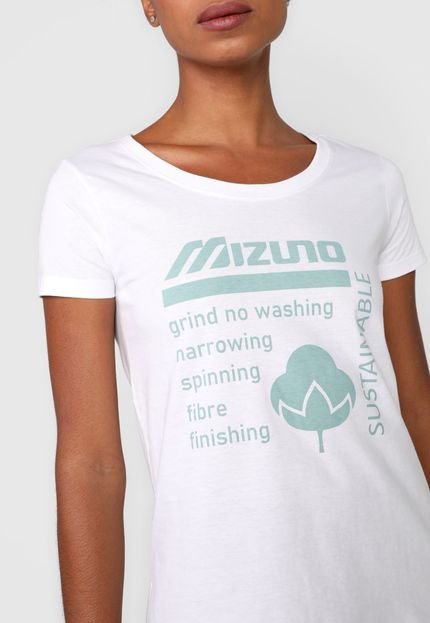 Camiseta Mizuno Graphic Branca - Marca Mizuno