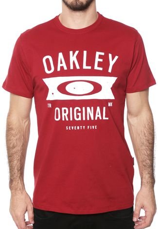 Camiseta Oakley Neo Varsity Vermelha