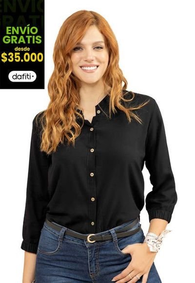 Dafiti camisas mujer outlet