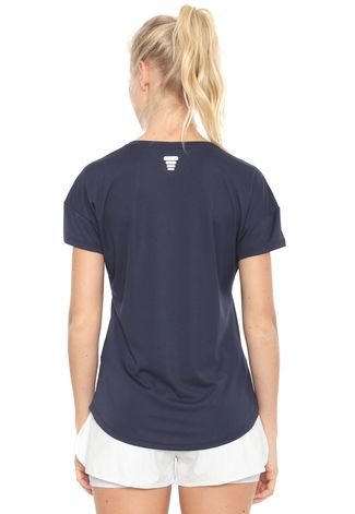 Camiseta Fila Basic Run Azul-marinho