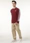 Blusa de Moletom Fechada adidas Sportswear Trefoil Essentials Vinho - Marca adidas Sportswear