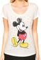 Camiseta Manga Curta Ellus Vintage Mickey Bege - Marca Ellus