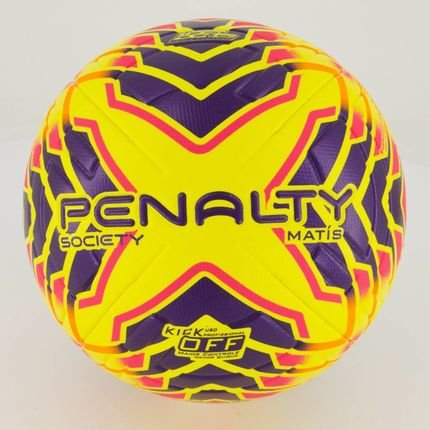 Bola Penalty Matís XXIV Society Amarela - Marca Penalty