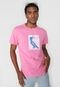 Camiseta Reserva Desenho Rosa - Marca Reserva