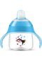 Copo com Tampa Pinguim 200Ml Azul Avent - Marca Avent