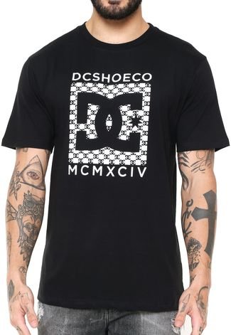 Camiseta DC Shoes Racing Preta