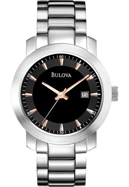 Relógio Bulova WB22024P Prata - Marca Bulova