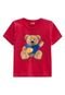 Camiseta Infantil Vermelho Kyly - Marca Kyly