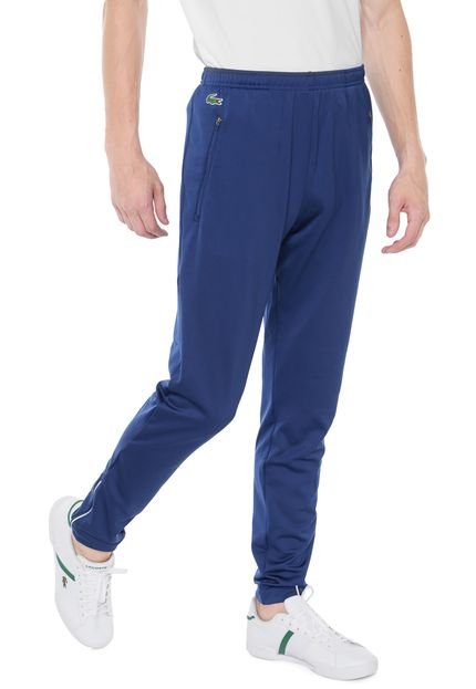 Calça Lacoste Slim Logo Azul - Marca Lacoste