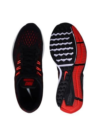 Tênis Nike Zoom Winflo 4 Preto/Vermelho/Branco