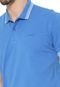 Camisa Polo Colcci Reta Listra Azul - Marca Colcci