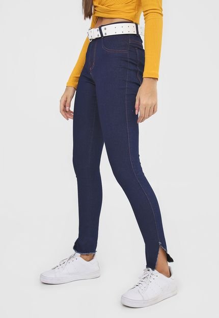 Calça Jeans GRIFLE COMPANY Skinny Assimétrica Azul - Marca GRIFLE COMPANY