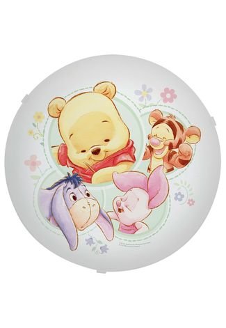 Plafon Startec Disney Pooh e amigos Branco