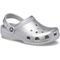 Sandália crocs classic metallic cg t silver metallic Cinza - Marca Crocs